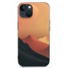  iPhone 14 Case | Opposites Attract | Day & Night Colorblock Mountains | Compatible with MagSafe