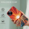  iPhone 14 Case | Here Comes The Sun | Cute Colorblock Sunset | Compatible with MagSafe