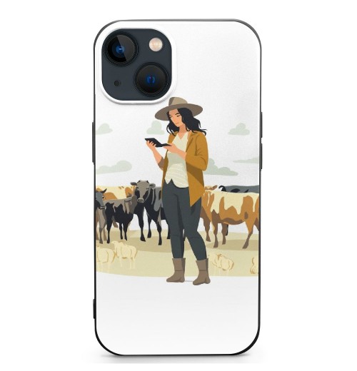  for iPhone 14 Case Cow Pattern Phone Case with Camera tection,Silicone TPU Phone tective Cover Cheetah Design Cases Compatible with iPhone 14 6.1 Inch