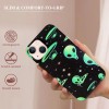 Compatible for iPhone 14 Pro Case, Mysterious Alien UFO iPhone Case Drop Protection Slim Shockproof TPU Case Gift for Men Women