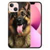 Compatible for iPhone 14 Pro Case, Mighty Loyal Dog German Shepherd Dog iPhone Case Drop Protection Slim Shockproof TPU Case Gift for Men Women