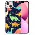 Compatible for iPhone 13 Pro Case, Colorful Cute Cartoon Dinosaur Printed iPhone Case Drop Protection Slim Shockproof TPU Clear Case Gift for Men Women