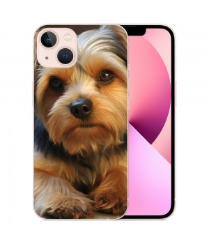 Compatible for iPhone 13 Pro Max Case, Cute Funny Sherena Dog Pet Dog iPhone Case Drop Protection Slim Shockproof TPU Clear Case Gift for Men Women