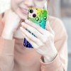 Compatible for iPhone 14 Pro Max Case, Aesthetic Colorful Rainbow Drops iPhone Case Drop Protection Slim Shockproof TPU Case Gift for Men Women