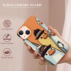 Cute Cartoon Duck Case Girls Women Kawaii Cartoon Printed Shockproof Protective Case Soft TPU Hard Back Anti-Scratch Cover