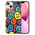 Cute Face Case Girls Women Cute Face Print Case Hippie Indie Design Shockproof Protective Cases Soft TPU Hard Back Anti-Scratch Cover