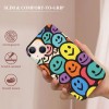 Cute Face Case Girls Women Cute Face Print Case Hippie Indie Design Shockproof Protective Cases Soft TPU Hard Back Anti-Scratch Cover