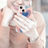 Love Heart Printed Case Girls Women Aesthetic Cute Shockproof Protective Case Soft TPU Hard Back Anti-Scratch Cover