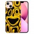 Lovely Case Yellow Trippy Cute Face Print Shockproof Protective Cases Soft TPU Hard Back Anti-Scratch Cover