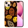 Cute Face Case Girls Women Cute Face Print Case Hippie Indie Design Shockproof Protective Cases Soft TPU Hard Back Anti-Scratch Cover