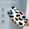 Cow Print iPhone Case Anti Slip and Drop Resistant Case for iPhone 15 Pro Max