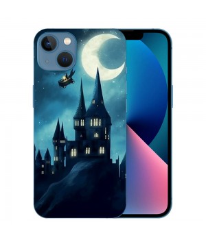 Book Lover Wizard Print iPhone Case Anti Slip and Drop Resistant Case for iPhone 15 Pro Max