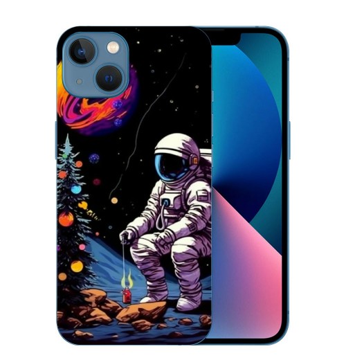 Moon Camping Print iPhone Case Anti Slip and Drop Resistant Case for iPhone 15 Pro Max