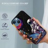 Moon Camping Print iPhone Case Anti Slip and Drop Resistant Case for iPhone 15 Pro Max